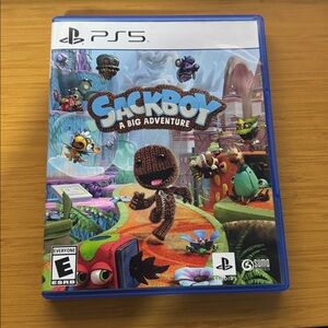 Sackboy A Big Adventure - Complete video game for PS5 - Excellent Adult Owned
